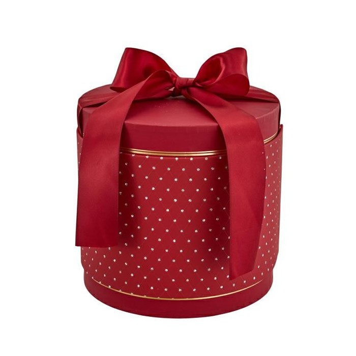 RED SCATOLA TONDA MEDIA 19.3X18.2